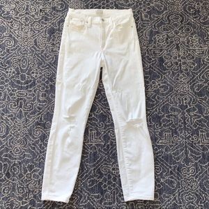 J. CREW LOOKOUT HIGH RISE SKINNY CROP SZ 27 JEANS